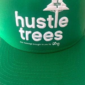 LRG Flat Bill Snapback Cap - Never Worn - Green/White